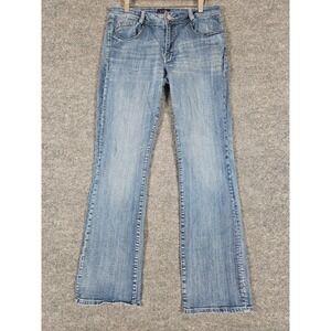 VGS‎ The Houston Womens Blue Wash Denim Jeans Size 10 Bootcut Flare